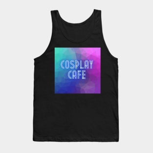 Cosplay Cafe Podcast logo (gradient) Tank Top